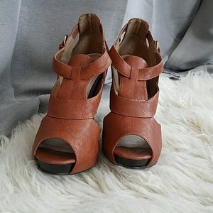 Charlotte Russe Tan Heels